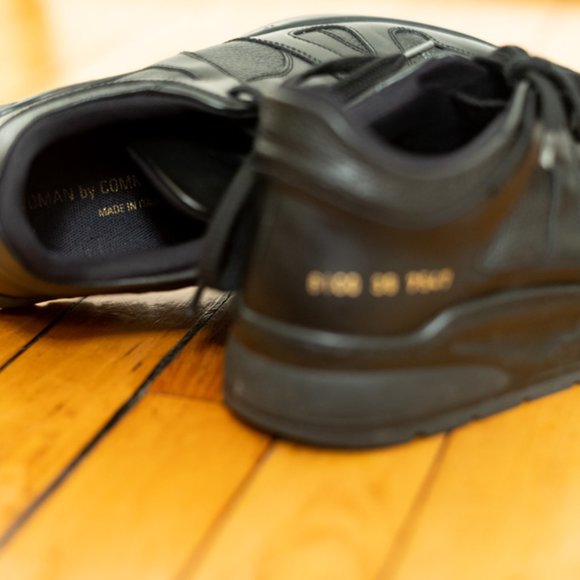 Common Projects Black Track Technical Sneakers 39 - Picture 4 of 4